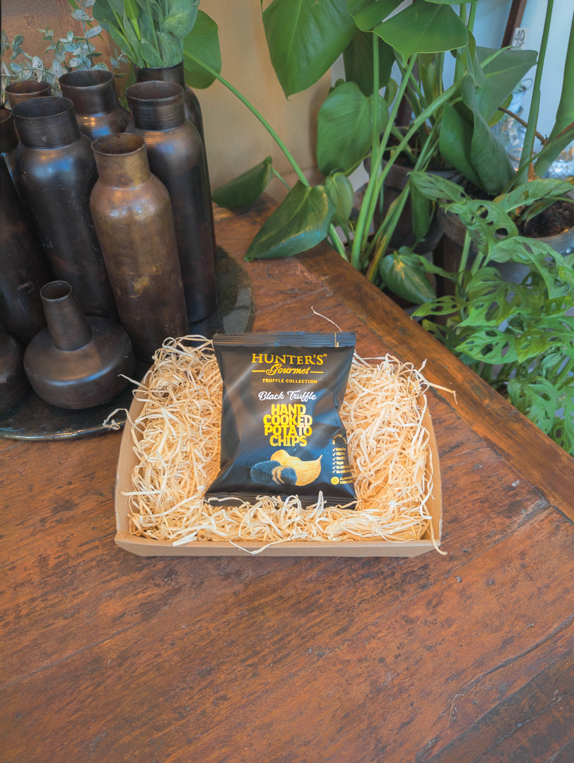 Håndkogte Chips - Trøffel