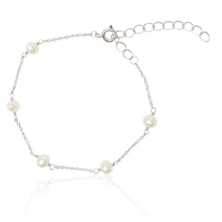 Armbånd - Clara forsølvet