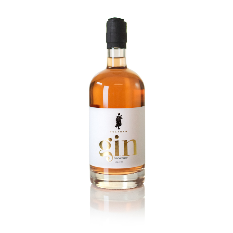 FOXYMAN Gin med Blodappelsin 500 ml.