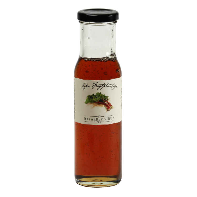 Sirup med rabarber