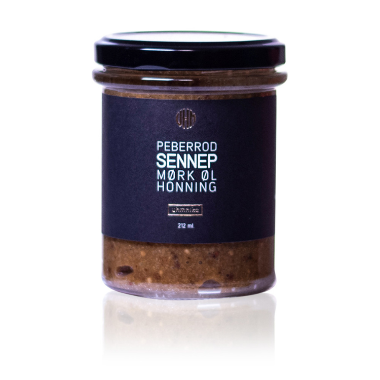 Sennep med Peberrod, Øl & Honning