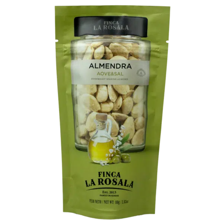 Marcona mandler med olivenolie og salt