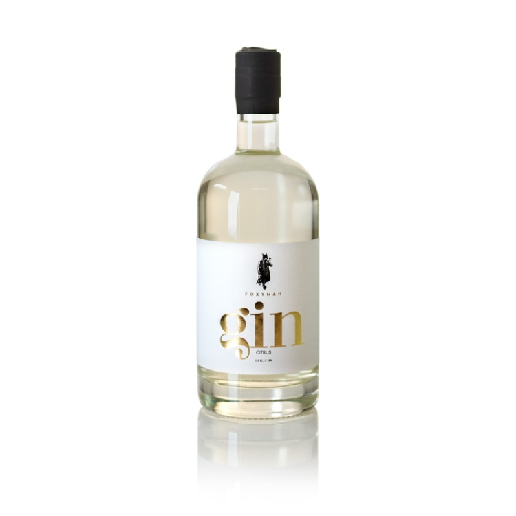 FOXYMAN Gin med Citrus 500 ml.