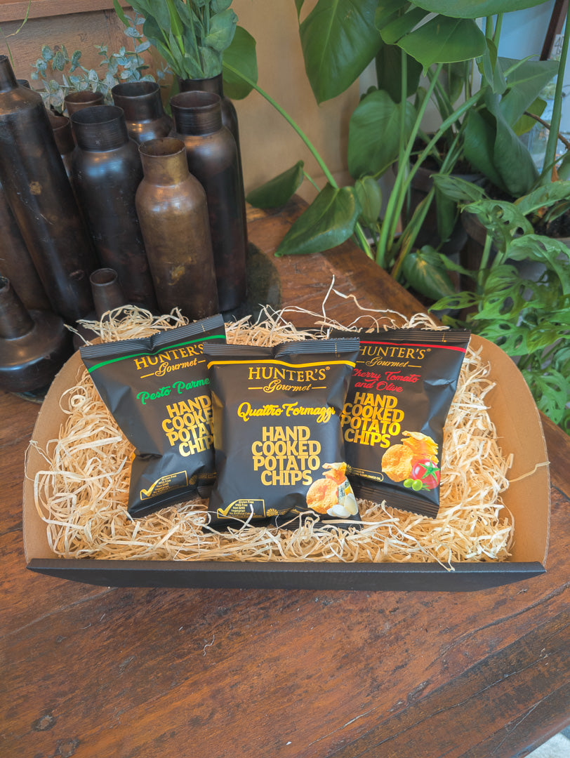 Håndkogte Chips - Ost