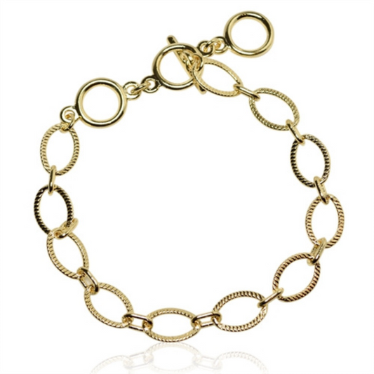 Armbånd - Rings II forgyldt