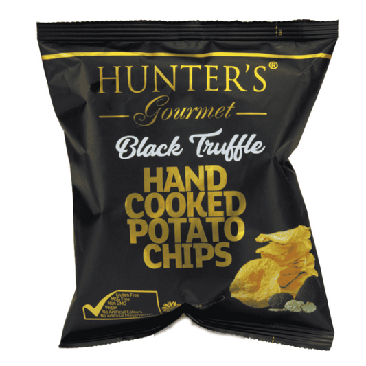 Håndkogte Chips - Sort trøffel 40 g.