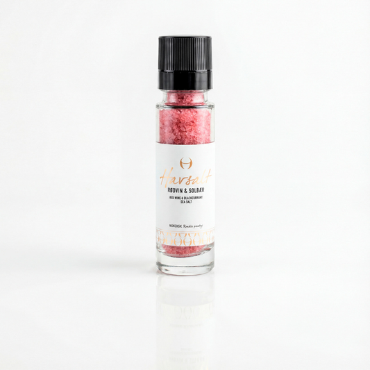 Havsalt i Kværn med Rødvin & Solbær