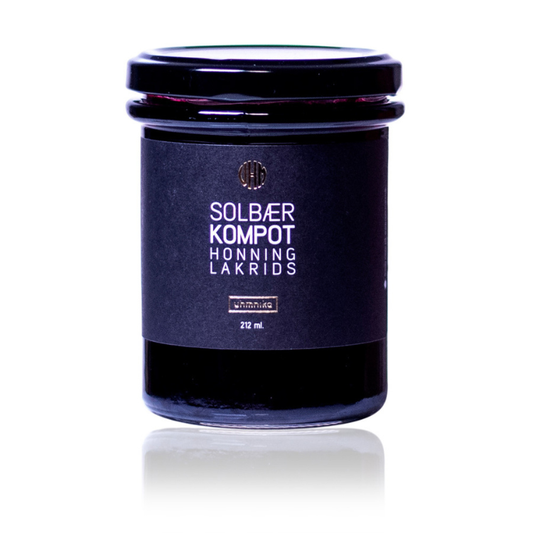 Solbærkompot med Honning & Lakrids