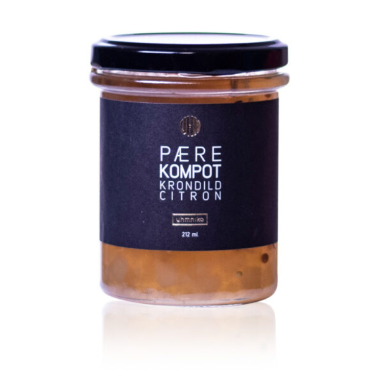 Pærekompot med Krondil & Citron
