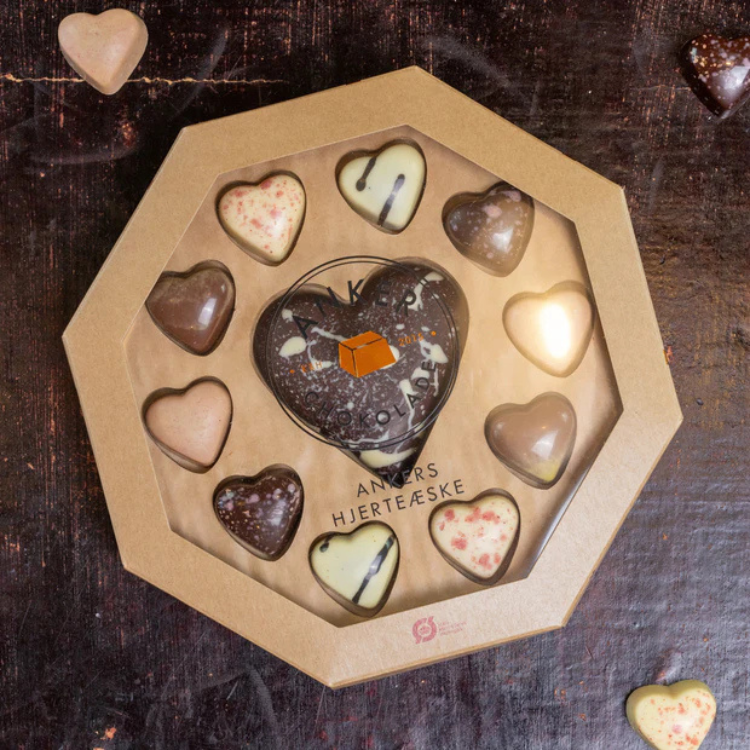 Anker Chokolade - Hjerteæske