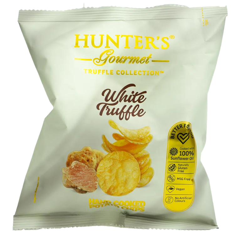 Håndkogte Chips - Hvid trøffel 40 g.